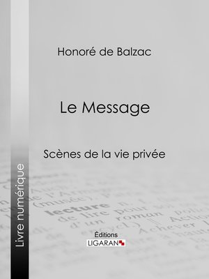 cover image of Le Message
